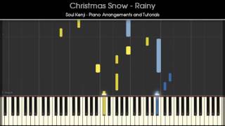 Christmas Snow - Rainy | Piano Tiles 2 [Piano Tutorial - Synthesia] screenshot 4