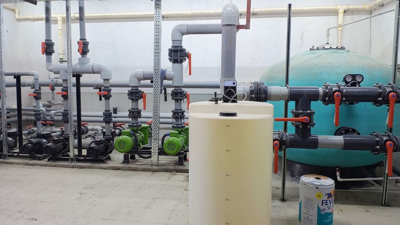 swimming pool pump room YouTube