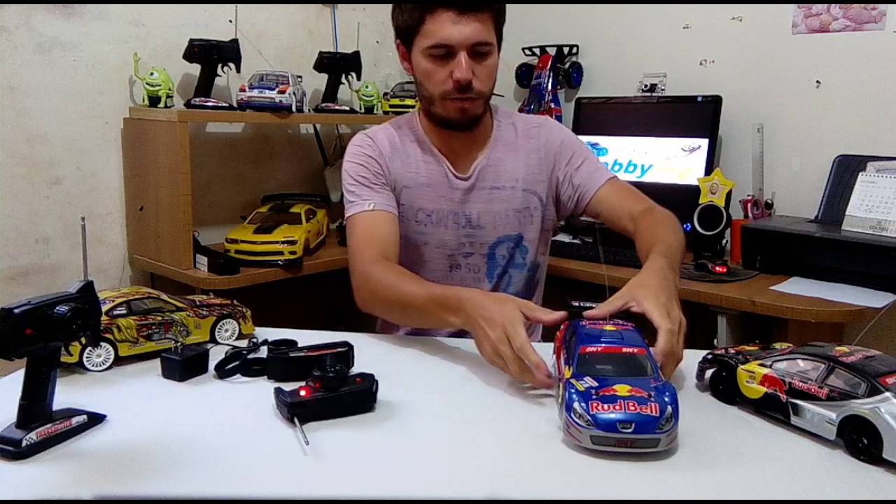 Carrinho de Controle Remoto Para Drift Profissional Elétrico