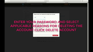HOW TO DELELTE YOUR SLIDESHARE ACCOUNT ON LINKEDIN
