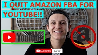 YouTube Channel Breakdown - I QUIT Amazon FBA For YouTube