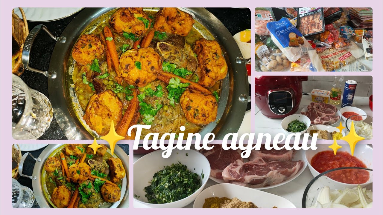 ✨#RAMADAN✨🌟 TAGINE AGNEAU🌟 idée repas et table iftar