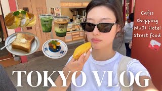 Japan Vlog | Shopping in Tokyo, Street Food, Cafe Hopping