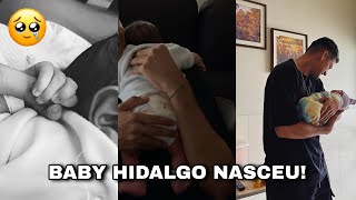 Baby Hidalgo nasceu! veja