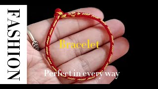 How to Make a Lucky Braided Bracelet | Perfect in Every Way #diy #craft #bracelet #handmade #howto