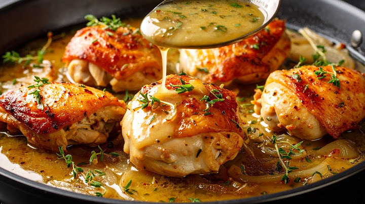 Je n'ai jamais mangé de poulet aussi délicieux ! Comment cuire des cuisses de poulet à la poêle !