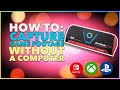 Capture Record Stream Switch, PS4, Xbox footage WITHOUT using a PC. Avermedia 2 plus