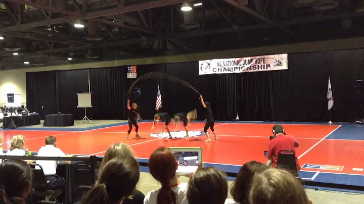 Trevor 4 Person Double Dutch Freestyle Routine 2014 Grand Nationals