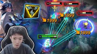 HanQL 2255LP Ezreal : His Aiming Stick Like an Aiming Hit Bot Better Than Cripting Engsub