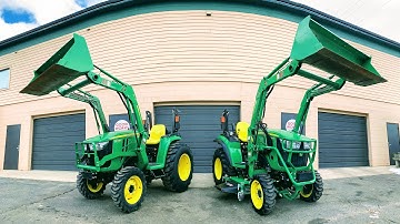 SAME HORESPOWER, BUT DIFFERENT! JOHN DEERE 2038R VS 3038E