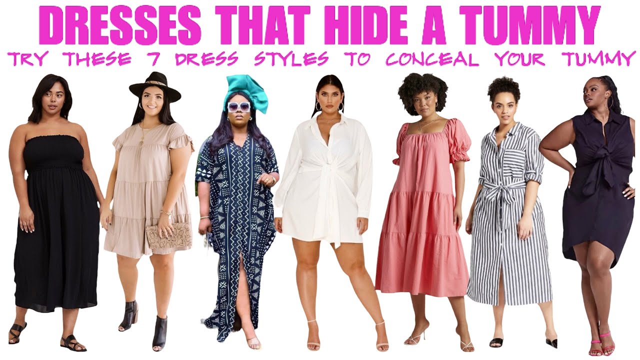 7 DRESSES THAT HELP HIDE A TUMMY 