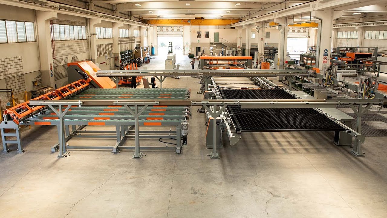 LIBERTY 4000 SPOT - machine for special mesh for precast elements - AWM ...
