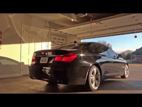 2013 Bmw 750li Muffler Delete Exhaust Sound Youtube