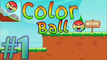 Color Ball Adventure Gameplay Part #1, Level 1-5 (Android Gameplay)