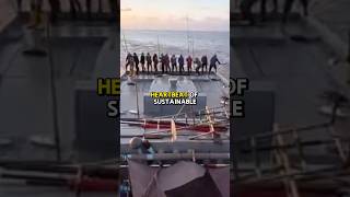 The art of pole and line fishing in Maldives #shortvideohort