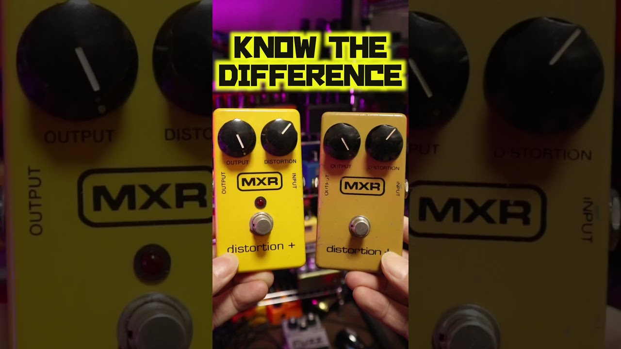 MXR distortion + 79年 ディストーション プラス MXR '76 Distortion + - イエロー - ハイパーギターズ Hyper