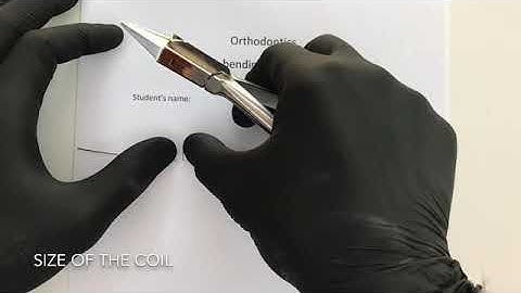 Wire bending series: Episode I General principles of wire bending