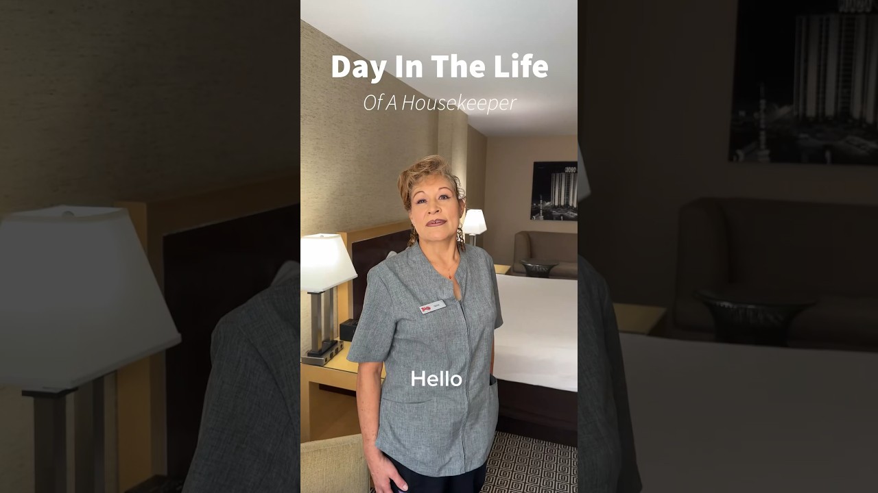 Day in the life of a housekeeper.