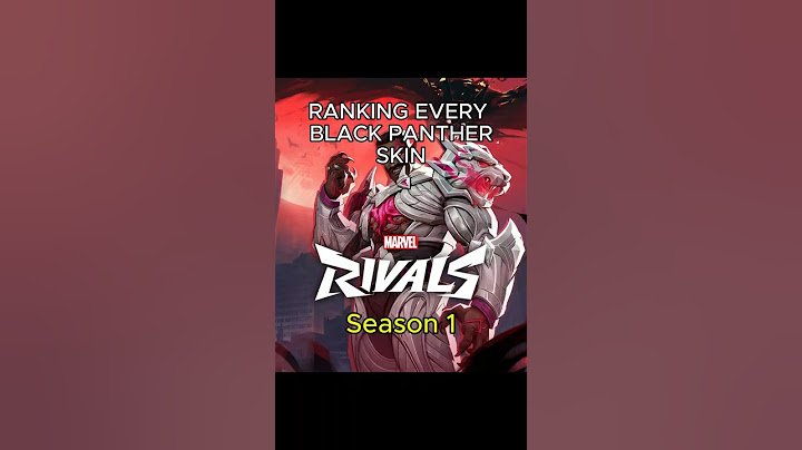 Rating EVERY Black Panther Skin in MARVEL RIVALS season 1 #marvel #blackpanther #marvelrivals #skins