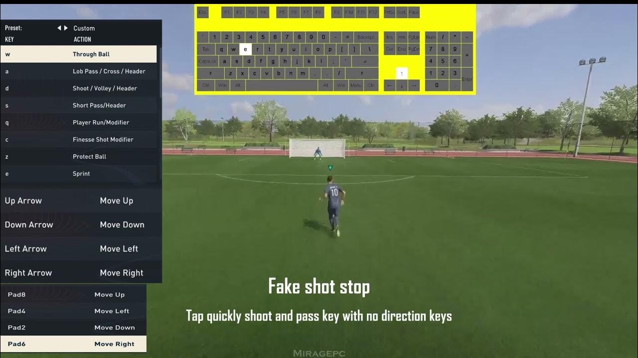 FIFA 23 PC Keyboard Controls Guide - MGW  Video Game Guides, Cheats, Tips  and Walkthroughs