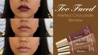 Too Faced Melted Chocolate Review!