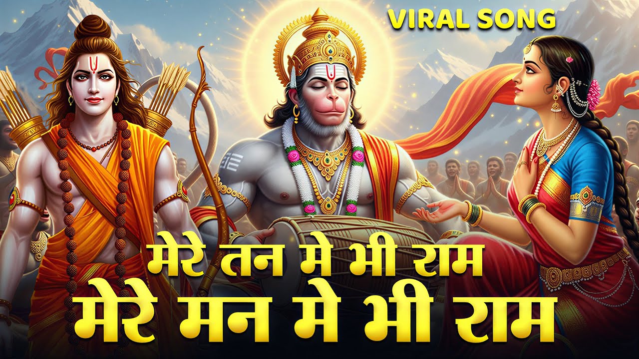 मेरे तन में भी राम मेरे मन में भी राम | Ram Naam Kirtan | Soulful Ram Bhajan | Morning Ram Bhajan