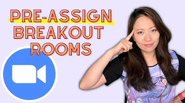Zoom Breakout Room: How to Pre-Assign Participants before Large Meetings #zoom #feisworld