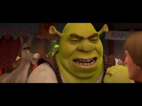 Do the Roar in 6 different languages. Scene from the movie Shrek Forever