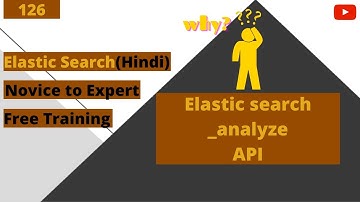 Understanding Matching | Analyze API | Elasticsearch | Part 126 | Hindi