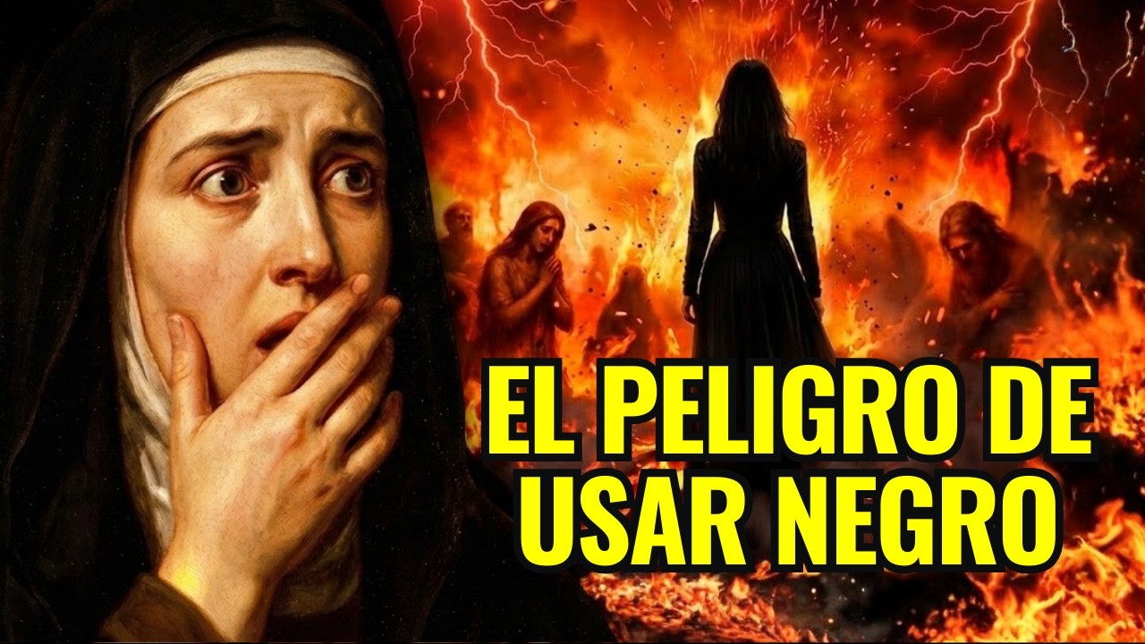 NUNCA USES ROPA NEGRA ANTES DE SABER ESTO (Visión de Santa Teresa en el Purgatorio)