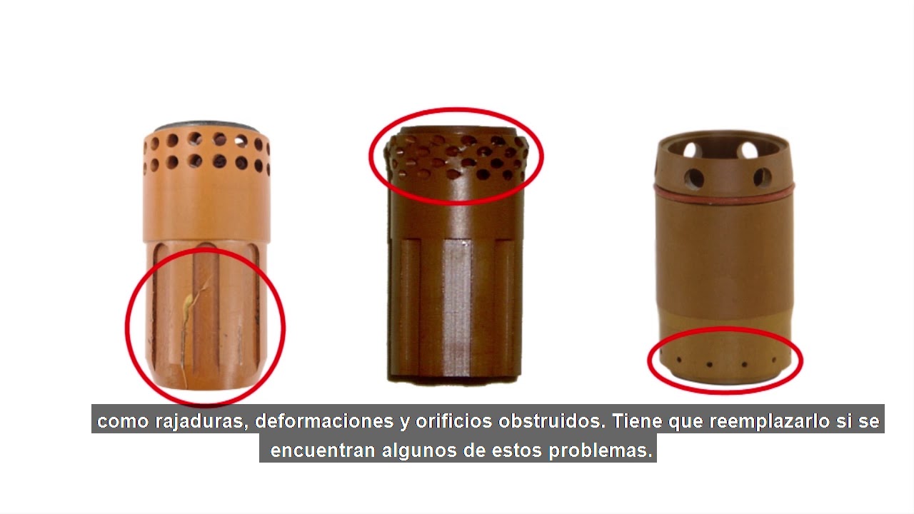 plasma cutter miller ¿Cuándo cambiar el anillo distribuidor Powermax?