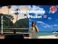 PHUKET VLOG | a couple of days of my life as a digital nomad ft. a special guest