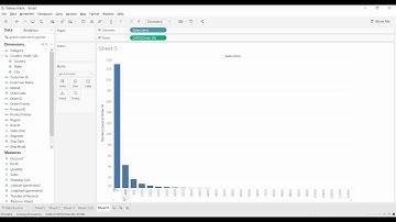 Tableau Tutorial - Histogram using BINs