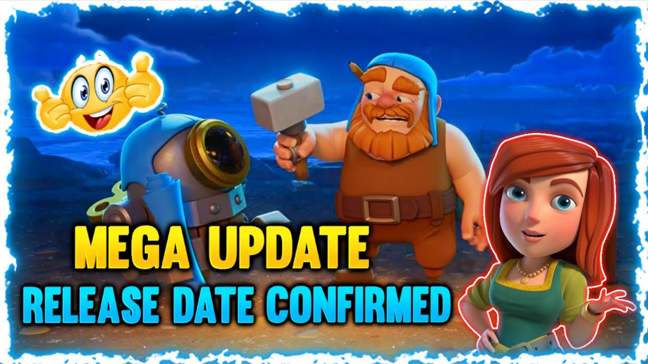COC UPCOMING MAJOR UPDATE RELEASE DATE  | CLASH OF CLANS MEGA APRIL 2022 UPDATE REALEASE DATE 
