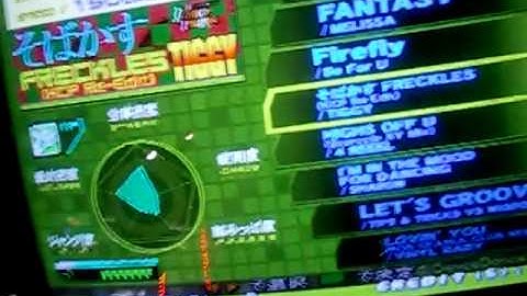 Dance Dance Revolution Extreme - Freckles result screen AAA