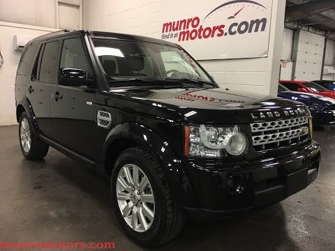 2012 Land Rover LR4 SOLD SOLD SOLD Navigation 7 Pass Panoramic Roof, LUX HSE Munro Motors