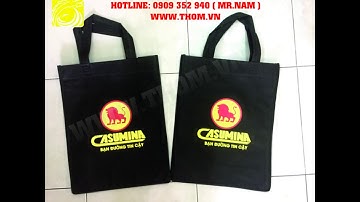 cơ sở sản xuất túi vải không dệt,túi môi trường, túi vải