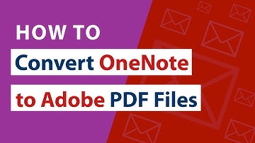How to Convert OneNote to PDF Adobe Speedily with Attachments ?