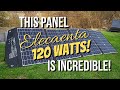 Best Folding Panel For The $$? | ELECAENTA 120w Solar Panel