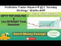Live Intraday Trading using Smart Money Concepts in Malayalam Today