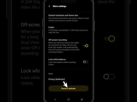 How To Reset Vivo V50e Camera Setting Shorts Camera Settings Youtubeshorts Shortvideo Ytshort
