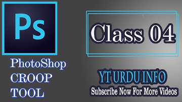 Crop Tool | Adobe Photoshop for Beginners | Class 4