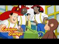 George Visits a Fire Station 🐵 Curious George 🐵 Kids Cartoon 🐵 Kids Movies