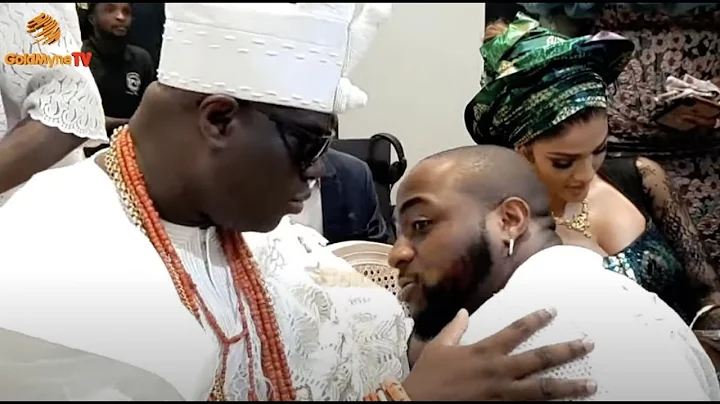 DAVIDO, EMIR OF KANO, OBA ELEGUSHI, JONATHAN, OONI AT THE WEDDING OF SIFAX BOSS DAUGHTER'S WEDDING