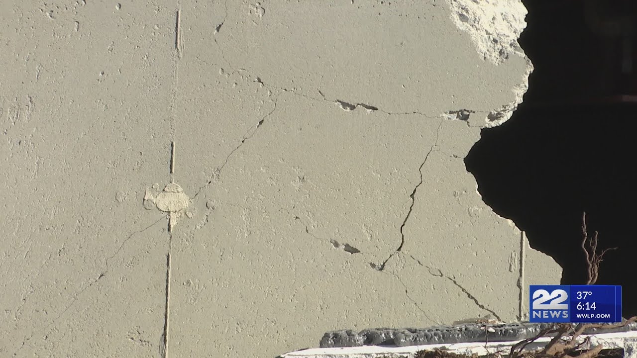 Massachusetts house lifted from crumbling foundation