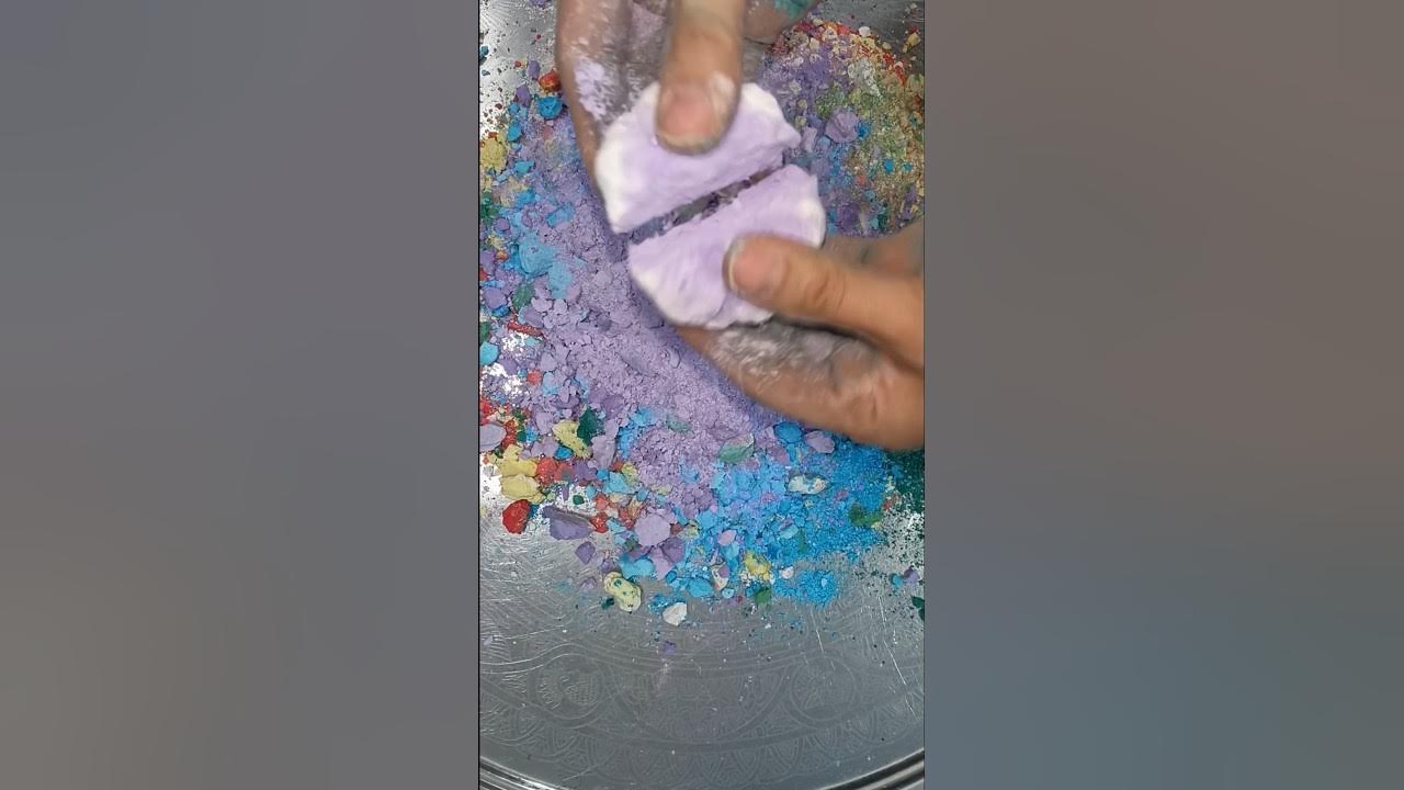 Rainbow GLITTER Gym Chalk, Daily Uploads !!!! Follow For More Content  Follow Me On My Socials TikTok: @bigcrunch1 IG: bigcrunch_asmr Facebook:, By VoyageVision