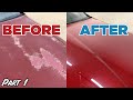 How to: Fix/Repair faded flaking damaged Clear Coat Paint - Part 1