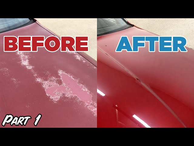 IF YOUR CLEAR COAT IS PEELING DO THIS Until You Get It Repainted