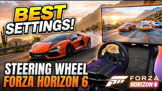 Forza Horizon 6: The PERFECT Steering Wheel Settings for Total Control!