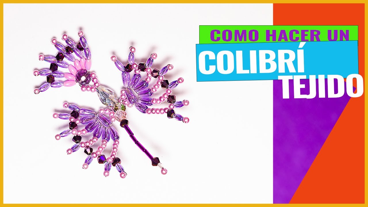 COLIBRÍ TEJIDO | Tembleques Panameños | Tutorial